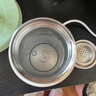 美的（Midea）便攜式電熱水杯 電熱水壺 保溫燒水杯 350ml迷你便攜式旅行出差 智能恒溫加熱杯 316L不銹鋼無異味 0.35L 【精準控溫】MK-DB35X22 曬單實拍圖