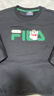 FILA【抗菌】斐樂兒童童裝上衣2025年秋季新款男女童舒適套頭衛(wèi)衣 傳奇藍(lán)-NV 175 曬單實(shí)拍圖