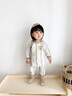 寶寶秋衣套裝a類純棉嬰兒分體開襠秋褲家居打底內(nèi)衣幼兒秋季衣服 【高腰護(hù)肚】字母 66 ：3-6個(gè)月 推薦體重：11-15斤 曬單實(shí)拍圖