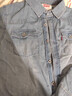 Levi's李維斯童裝春秋款男童襯衫牛仔兒童經(jīng)典水洗設計男女童襯衣長(cháng)袖 復古寶石藍 160 /76 【建議身高152-158cm】 曬單實(shí)拍圖