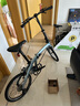 大行（DAHON）P10折疊自行車20英寸10速鋁合金成人通勤V剎 PAA003 消光灰藍(lán) 曬單實(shí)拍圖