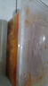 特美居（temeiju）一次性飯盒長(cháng)方形透明塑料快餐盒加厚帶蓋打包盒餐具50套裝1000型 曬單實(shí)拍圖