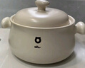 小熊（Bear）砂鍋白墩墩煲湯鍋耐高溫不開裂4.5L大寬口燉鍋陶瓷鍋【蓮姐同款】 曬單實拍圖
