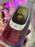 HMD3210巴薩版 4G全網(wǎng)通 傳承諾基亞經(jīng)典 2.4英寸雙卡雙待 直板按鍵學(xué)生功能機(jī)備用AI手機(jī) 紅色 曬單實(shí)拍圖