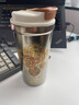 特美刻（TOMIC）純鈦咖啡杯內(nèi)外純鈦朱炳仁聯(lián)名便捷保溫水杯高檔鈦杯女七夕節(jié)禮物 曬單實(shí)拍圖