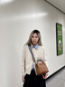 viney斜挎包包女包牛皮水桶包單肩包通勤生日禮物送女友老婆 【焦糖】高級感實(shí)用品牌輕奢手提包 曬單實(shí)拍圖
