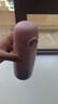 恩爾美（nRMEi）保溫杯女士高顏值316L孕產(chǎn)婦成人初高中學生便攜吸管保溫水杯子 漸變紫【316L/重力球吸管】550ML 曬單實拍圖