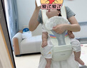 bebebus腰凳嬰兒背帶前抱式抱娃神器減震四季通用兒童背嬰帶輕享家香檳金 曬單實(shí)拍圖