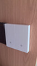 國際電工無線遙控智能雙控免布線面板家用遠(yuǎn)程220v臥室隨意貼開關(guān) 二開主機(jī)開關(guān)1個(gè)+二開隨意貼1個(gè) 曬單實(shí)拍圖