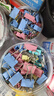 京東京造 4#彩色長(zhǎng)尾夾燕尾夾25mm（48只）票夾鳳尾夾蝴蝶夾票據(jù)夾金屬票據(jù)文件夾 曬單實(shí)拍圖