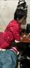寶寶手工棉花棉衣男童女童棉襖棉褲套裝小孩子嬰幼兒加厚棉服秋冬 中國紅-吉祥如意 90 （10-18月) 曬單實(shí)拍圖