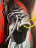 阿迪達斯Yeezy350夏日透氣男鞋灰橙椰子休閑鞋GW1229 38 曬單實拍圖