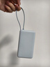 小米（MI）【3C認(rèn)證】自帶線充電寶10000 67W 淺藍(lán)色 65W自充 可上飛機(jī)/火車 可充手機(jī)平板筆記本耳機(jī) 曬單實(shí)拍圖