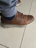 斯凱奇（Skechers）閃穿鞋男鞋秋季薄款休閑商務(wù)鞋軟底一腳蹬德比鞋舒適上班鞋205046 曬單實(shí)拍圖