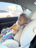 優(yōu)樂博（ULOP）兒童安全座椅0-4-12歲i-size智能雙通風(fēng)加熱車載嬰兒寶寶汽車座椅 卡特香檳（前后通風(fēng)+175°躺角） 曬單實拍圖