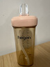 HEGEN海格恩吸管杯兒童水杯學(xué)飲杯奶瓶1-3-6歲直飲吸管嬰兒寶寶牛奶杯 【健康坐姿】 330ml 吸管杯-天使粉 曬單實(shí)拍圖