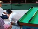 活石兒童臺球桌玩具迷你小型家用折疊式桌球6-10歲男孩生日六一節禮物 85CM矮腳款【桌面免安裝】 3-7-8-11-14歲大號桌球臺 曬單實(shí)拍圖