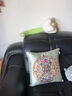大唐夢(mèng)新中式抱枕高檔刺繡沙發(fā)靠枕客廳床頭靠墊大腰枕中國風(fēng)含芯靠背墊 吉祥 高精密 金色【刺繡款】 含枕芯 45cm*45cm(加量填充/單個(gè)) 曬單實(shí)拍圖