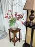 小匠材實(shí)木中式花臺(tái)陽(yáng)臺(tái)架子中古風(fēng)置物架落地式裝飾擺件客廳多層花架子 曬單實(shí)拍圖
