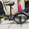 大行（DAHON）折疊自行車20英寸超輕6速通勤折疊單車HAT061 黑色 曬單實(shí)拍圖