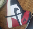 Jordan黑腳趾 消失的飛翼Air Jordan 1 High OG男運動(dòng)鞋DZ5485-106 42.5 曬單實(shí)拍圖