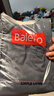 班尼路（Baleno）短袖260G重磅純棉基礎(chǔ)款t恤男圓領(lǐng)短袖舒適百搭寬松美式潮牌半袖 【純棉】-霧霾藍#純色 3XL 曬單實拍圖