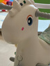 幼貝臣兒童木馬搖搖馬玩具嬰兒大號(hào)搖馬寶寶健身戶外兩用木馬多功能搖馬 新可愛馬豆蔻綠+靠背+推桿+護(hù)欄 曬單實(shí)拍圖