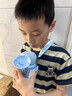 恩爾美（nRMEi）指紋兒童保溫杯6-12歲智能解鎖小學(xué)生上學(xué)專(zhuān)用食品級316吸管水杯 云朵藍500ML【母嬰級316不銹鋼+指紋解鎖】 曬單實(shí)拍圖