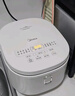 美的（Midea）電飯煲 0涂層電飯鍋4升 316L不銹鋼內膽3-4人家用多功能無(wú)涂層微壓智能預約MB-RE476S 曬單實(shí)拍圖