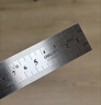 得力（deli）不銹鋼拐尺鋼角尺L型尺木工直角90度尺雙面刻度250x500mm 曬單實(shí)拍圖