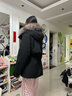 高梵田栩寧同款黑金鵝絨服雪殼5.0極寒2025新款狐貍毛領(lǐng)女士羽絨服 黑色 S 曬單實(shí)拍圖
