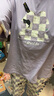 好波少女時(shí)尚休閑家居服棉質(zhì)卡通印花短袖六分褲女睡衣HJZ2422 套裝-香芋紫 165/90 曬單實(shí)拍圖
