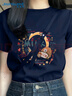真維斯（JEANSWEST）白色短袖t恤衫女士2025新款夏季寬松休閑簡(jiǎn)約純棉上衣半袖女生 曬單實(shí)拍圖