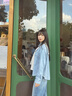 森馬森柔牛仔|商場同款牛仔襯衫女披肩氣質(zhì)秋季2025新款寬松襯衣 牛仔淺藍88101 M 曬單實拍圖