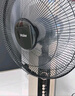 海爾（Haier）電風(fēng)扇家用落地扇立式大風(fēng)量搖頭電扇客廳宿舍節能辦公室柔風(fēng)輕音易拆洗七葉風(fēng)扇 HFS-J3511B 曬單實(shí)拍圖