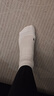 安德瑪（Under Armour）襪子【3雙】籃羽毛球運動(dòng)襪男女跑步中筒防臭加厚毛巾短棉襪 曬單實(shí)拍圖