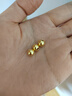 縱橫金業(yè)足金999   黃金轉(zhuǎn)運(yùn)珠 金珠子  1克 單顆 頂珠 散珠 手串diy 1克  轉(zhuǎn)運(yùn)珠 曬單實(shí)拍圖
