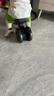 貝趣兒童平衡車1-3歲寶寶滑行車玩具幼兒滑步車嬰兒四輪無(wú)腳踏溜溜車 曜石黑 【燈光音樂(lè)+緩震靜音輪】 一歲防側(cè)翻滑滑車周歲生日禮物 曬單實(shí)拍圖