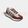 阿迪達(dá)斯 （adidas）三葉草系列 男女 RETROPY E5 休閑鞋 JI2529 棕紅白 41碼 曬單實(shí)拍圖