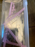 得力（deli）學(xué)生考研文具高考中考考試繪圖套尺(直尺*1+三角尺*2+量角器*1)套裝 開學(xué)文具 曬單實拍圖