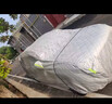 嘉謙牛津布車(chē)衣全車(chē)罩suv 防曬防雨隔熱防冰雹夏季加厚防砸棉被汽車(chē)套 銀色【升級巨厚棉被款】應對極端天氣防砸/防冰雹 【定制品】下單留言或聯(lián)系客服備注車(chē)型年款 曬單實(shí)拍圖