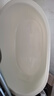 星優(yōu)洗澡盆家用特大號加厚塑料臉盆兒童寶寶嬰兒浴盆洗被子洗衣洗腳盆 【特大大號】奶油黃 曬單實拍圖