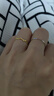 周六福5G工藝波紋戒黃金戒指女生日禮物計價(jià)AW015681 12號 約0.7g 曬單實(shí)拍圖