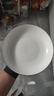 浩雅景德鎮(zhèn)餐具釉下彩陶瓷餐盤菜盤飯盤簡約墨雅8英寸深盤2個裝 曬單實拍圖