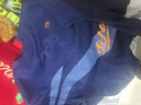 李寧童裝兒童外套男女小大童新年主題棒球夾克版型短棉服150YJMV009-2 曬單實(shí)拍圖