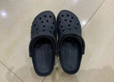 crocs卡駱馳貝雅洞洞鞋沙灘鞋|10126 深藍-410 45(290mm)  曬單實拍圖