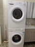 美的（Midea）洗烘套裝10KG滾筒洗衣機+熱泵烘干機 巴氏除菌除螨除毛絮神器毛白色套裝 家電補貼 MG100V11FPRO+MH100V11F 曬單實(shí)拍圖