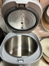 美的（Midea）電飯煲0涂層電飯鍋5L大容量316L不銹鋼內(nèi)膽4-5人無涂層家用多功能微壓電飯煲MB-RE576S 曬單實(shí)拍圖