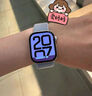 【99成新】Apple/蘋果 Watch Series 10 智能手表GPS款42毫米銀色鋁金屬表殼青云色回環(huán)式運(yùn)動(dòng)表帶MX1L3CH/B 曬單實(shí)拍圖