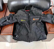 杜漢（DUHAN）摩托車(chē)騎行服男四季防摔機車(chē)服越野賽車(chē)服騎士褲子 D-020黑色上衣 3XL 曬單實(shí)拍圖